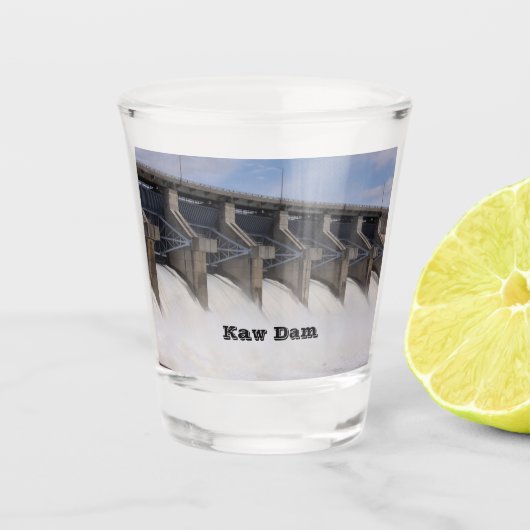 Kaw Dam Shot Glass Shot Glas (Voorkant)