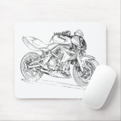 Kaw ER6n 2008 Muismat (Met muis)