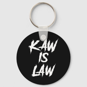 Kaw Is Law Battlehawks St. Louis Voetbal Tailgate Sleutelhanger