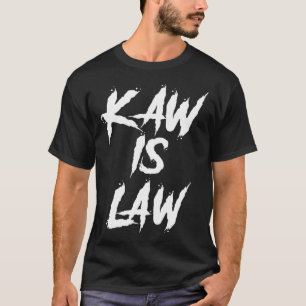 Kaw Is Law Battlehawks St. Louis Voetbal Tailgate T-shirt