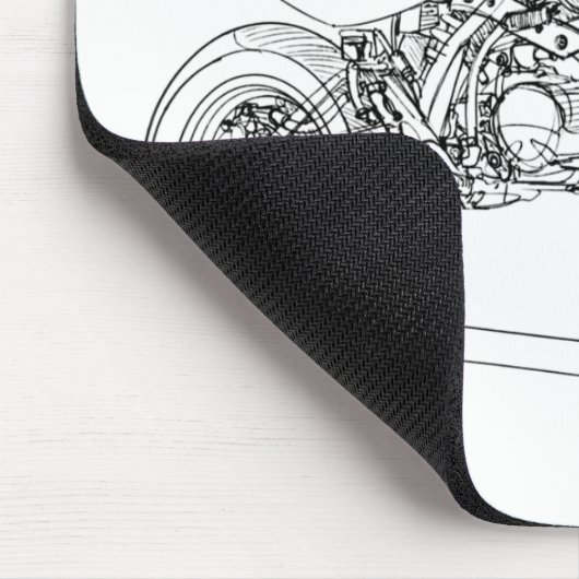 Kaw KSR 110 Muismat (Hoek)