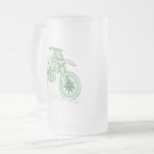 Kaw KX450F 2010 Matglas Bierpul (Voorkant links)