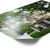 Kaw Mission, Council Grove, Kansas Foto Afdruk (Hoek)