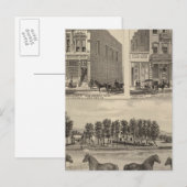 Kaw Valley Boerderij, Marion en Topeka, Kansas Briefkaart (Voorkant / Achterkant)