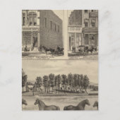 Kaw Valley Boerderij, Marion en Topeka, Kansas Briefkaart (Voorkant)