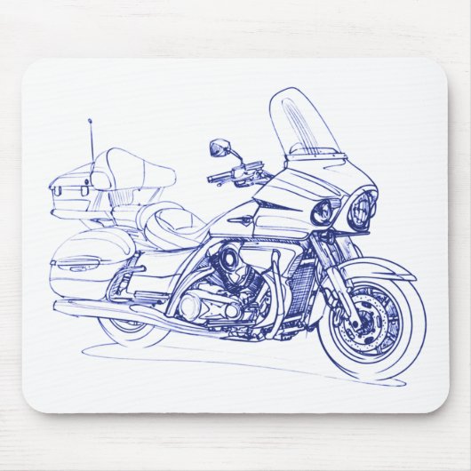 Kaw Vulcan 1700 Voyager 2011 Muismat (Voorkant)
