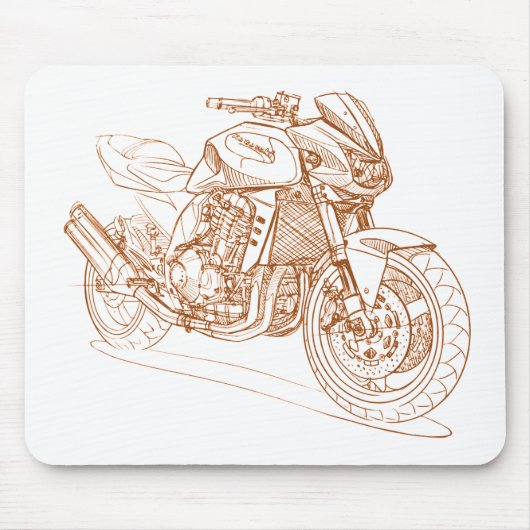 Kaw Z1000 2003+ Muismat (Voorkant)