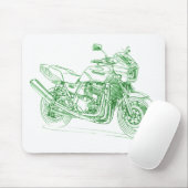 Kaw ZRX 1200 Muismat (Met muis)