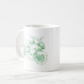Kaw ZX12R Koffiemok (Voorkant links)