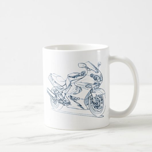 Kaw ZZR1200 Koffiemok (Rechts)