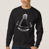 Kawaal Illuminati Crew Neck Black Trui (Voorkant)