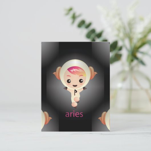 kawaï briefkaart (Staand voorkant)