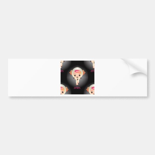 kawaï bumpersticker (Voorkant)