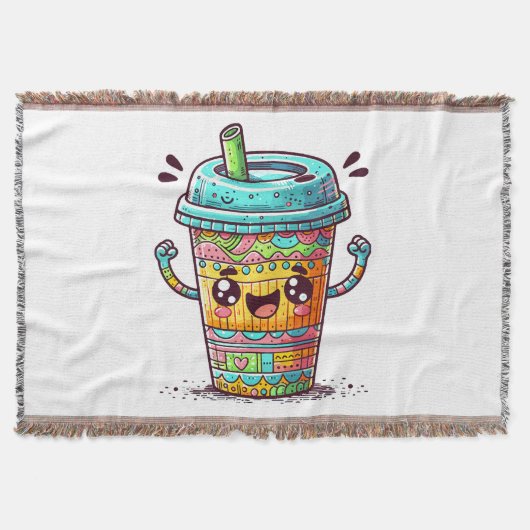 Kawai Coffee Deken (Voorkant)