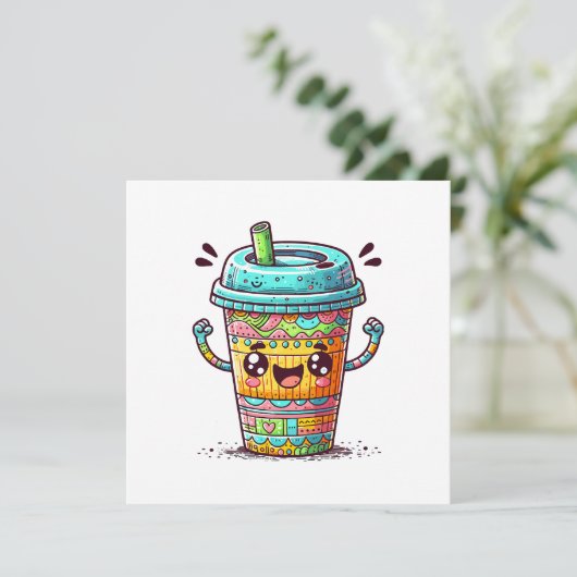 Kawai Coffee Kaart (Staand voorkant)