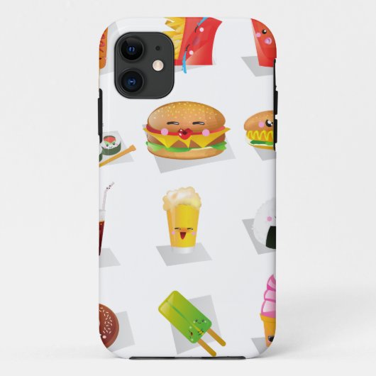 kawaï - fastfood Case-Mate iPhone case (Achterkant)