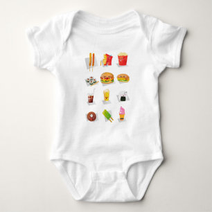 kawaï - fastfood romper
