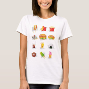 kawaï - fastfood t-shirt