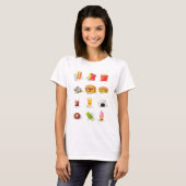 kawaï - fastfood t-shirt (Voorkant volledig)