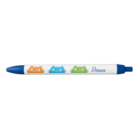 Kawai Kleurrijk Zwarte Inkt Pen (Voorkant)