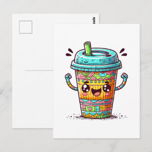 Kawai Koffie Briefkaart