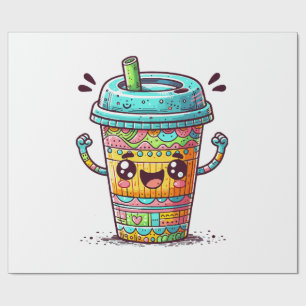 Kawai Koffie Cadeaupapier