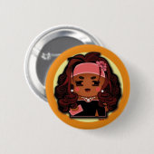 kawai park ronde button 5,7 cm (Voorkant /achterkant)