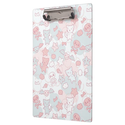 kawaï - patroon met doedelen klembord (Links)