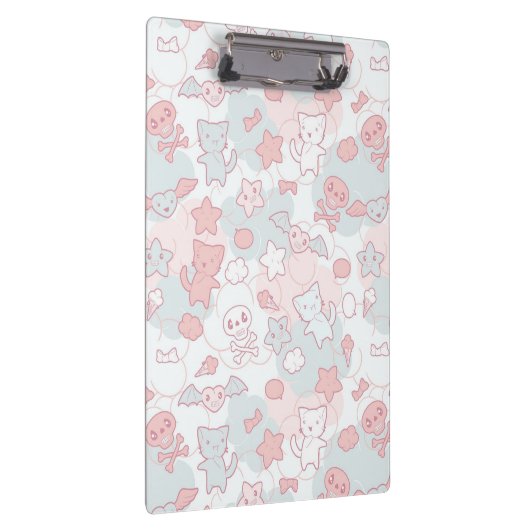 kawaï - patroon met doedelen klembord (Rechts)