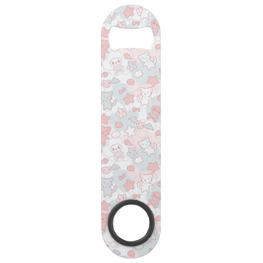 kawaï - patroon met doedelen speed flessenopener (Voorkant)