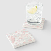 kawaï - patroon met doedelen stenen onderzetter (Zijkant)