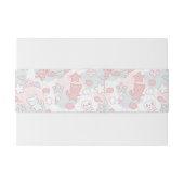 kawaï - patroon met doedelen uitnodigingen wikkel (Achterkant Voorbeeld)