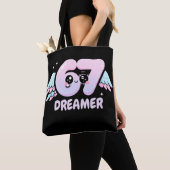 Kawaii "67 Dreamer" – Cute Pastel Angel Number  Tote Bag (Dichtbij)