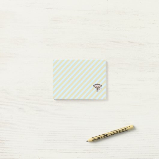 Kawaii-aap Post-it® Notes (Op bureau)