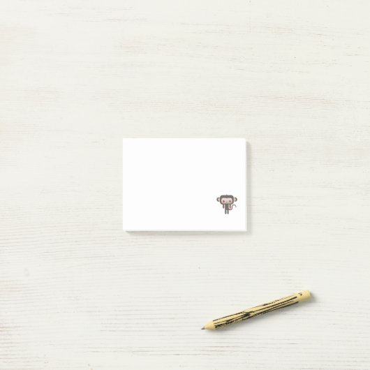 Kawaii-aap Post-it® Notes (Op bureau)