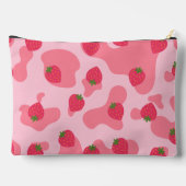 kawaii aardbei koe patroon etui (Achterkant)