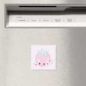 Kawaii Aardbei Magneet (Insitu (Vaatwasser))