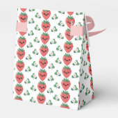 Kawaii Aardbeien Baby Shower Bedankdoosjes (Achterkant)