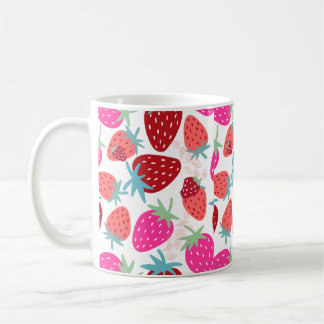 kawaii aardbeienmilkshake koffiemok