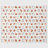 Kawaii Afternoon Tea Cadeaupapier (Vlak)