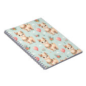 Kawaii Alpaca Bloemendagboek Notitieboek (Rechterzijde)
