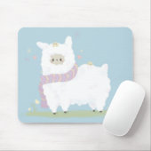 Kawaii Alpaca Mousepad Muismat (Met muis)