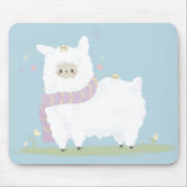 Kawaii Alpaca Mousepad Muismat (Voorkant)