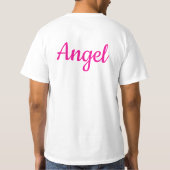 Kawaii Angel Kat T-shirt (Achterkant)