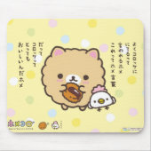 Kawaii Animal Mousepad Muismat (Voorkant)