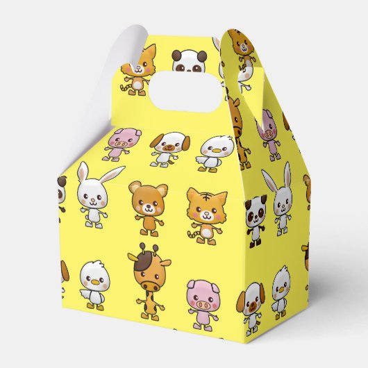 Kawaii Animals_GC Favor Box Bedankdoosjes (Voorkant Zijde)