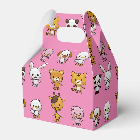 Kawaii Animals_GC Favor Box Bedankdoosjes (Voorkant Zijde)
