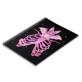 Kawaii Anime Animal Pastel Gothic Bat Notitieboek (Linkerzijde)