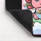 Kawaii Anime Axolotl Ramen Noodle Women Mannen Boy Muismat (Hoek)