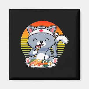 Kawaii Anime Cat Otaku Japanese Sushi Gift Girls K Magneet
